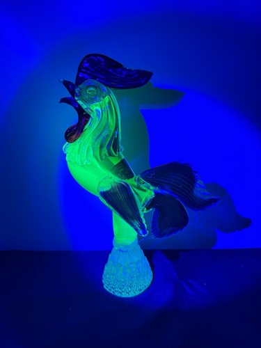Murano uranium vaseline glass - vaseline,