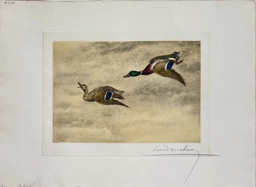 Leon danchin signed - danchin, 1932